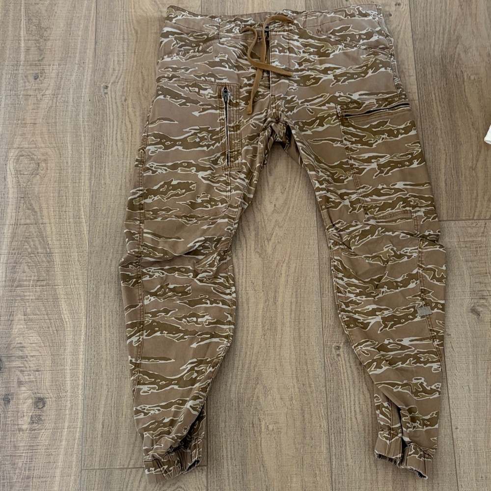 G-Star Brown Camouflage Cargo Pants